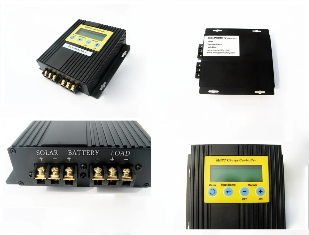 

USA stock ,20A MPPT solar charge controller solar regulator 15-30% more power 12V/24V, free shipping