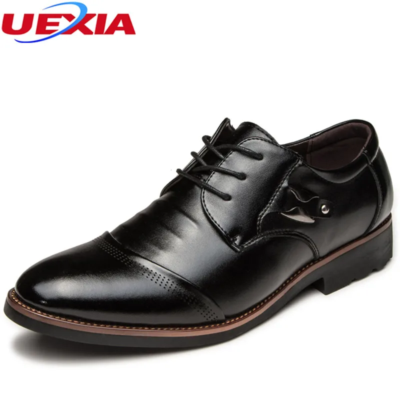 UEXIA New Formal Office Business font b Shoes b font font b Men b font Pointed
