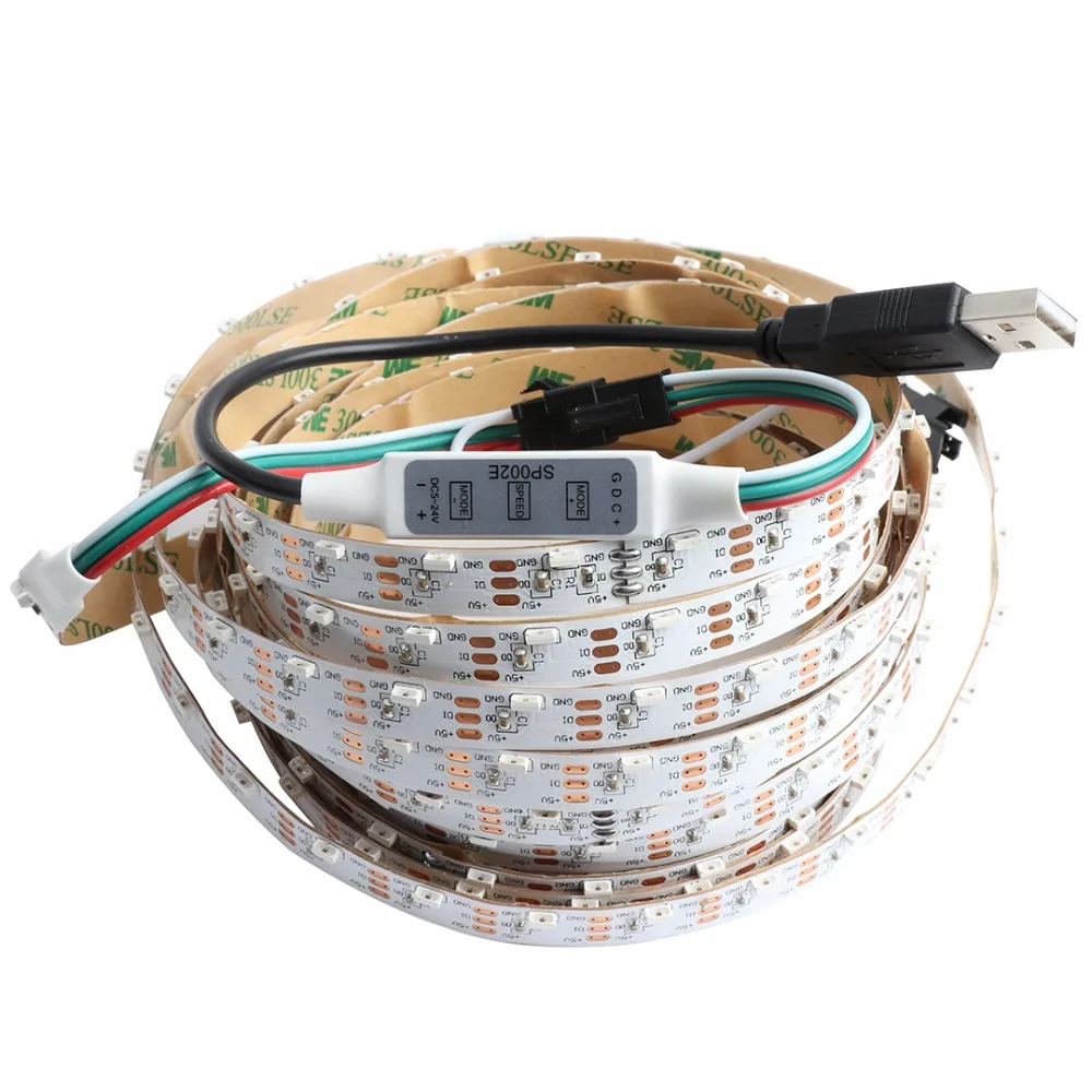 

Very strong brightness SMD4020 SK6812 LED Strip 60 LED/m 5V addressable LED strip light TV backlight backgroud IL