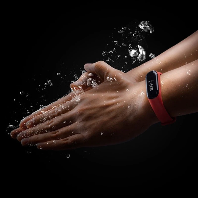 Original Xiaomi Mi Band 3 Smart Wristband Miband 3 Bracelet OLED Clock Heart Rate Fitness Tracker Waterproof 5ATM Push Message AliExpress