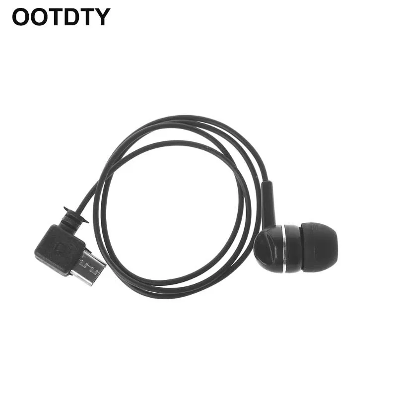 

Universal Wired Earphones Micro USB Interface In-Ear Single Mono Stereo Headset