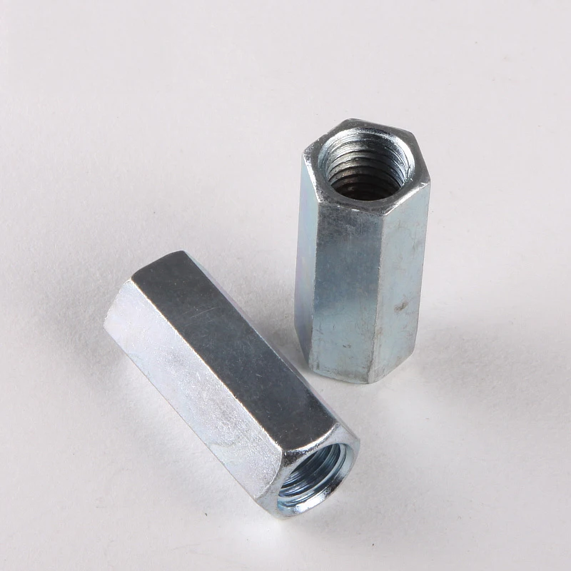 

Galvanized hex nut screw coupling nut lengthened nut M6 *20
