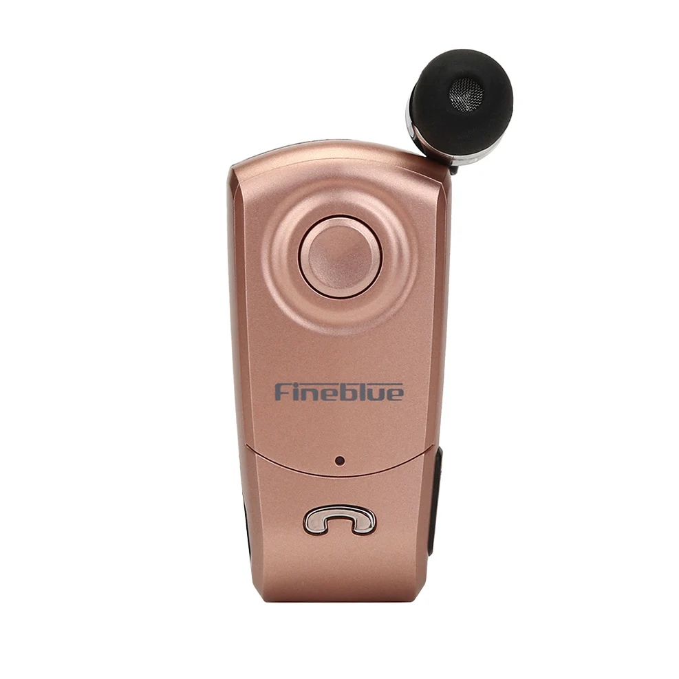 Fineblue F960 Mini Bluetooth Earphone Wireless In-Ear Handsfree with Microphone Headset Calls Remind Vibration Wear Clip Driver