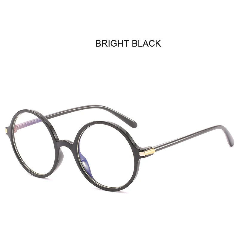 Круглые зеркальные солнцезащитные очки для женщин и мужчин ретро очки в металлической оправе корейские прозрачные линзы мужские и женские солнцезащитные очки оптические блески - Цвет оправы: JH15993-C1