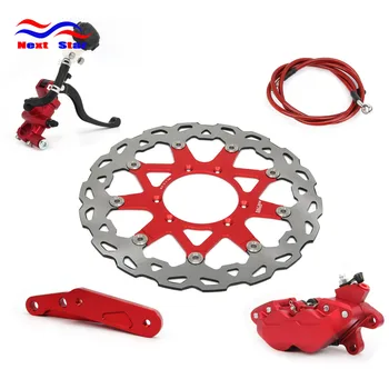 

Front Break Disc System Lever Adapte kit For HONDA CRF250 SUPERMOTARD 2004-2008 CR125 CRE250 CRF450R CRF450X Drit Bike Motocross