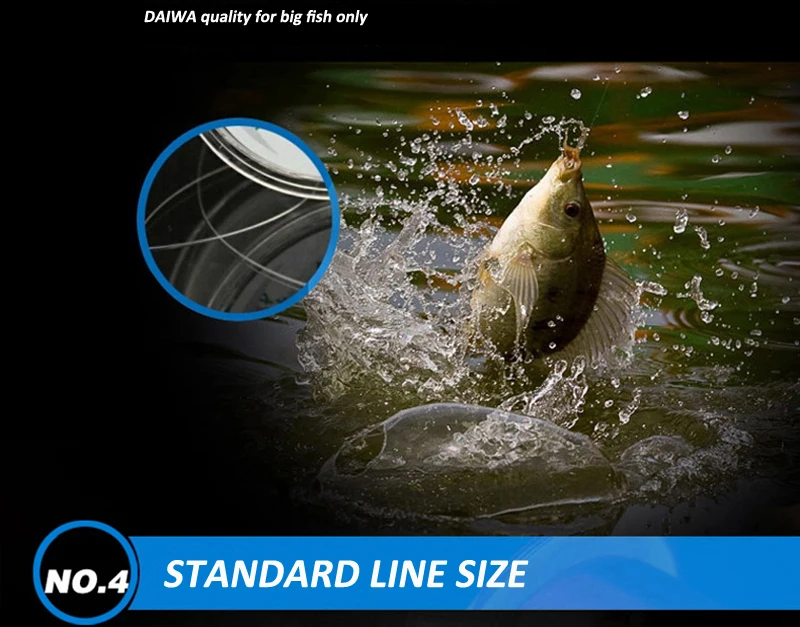 Linha de Pesca Alta Resistência Justron Marca Japonesa 500 m Nylon Daiwa Monofilamento Carpa Pesca Marítima Rocha Super Forte Durável 9 monofilamento rocha mar pesca carpa super forte
