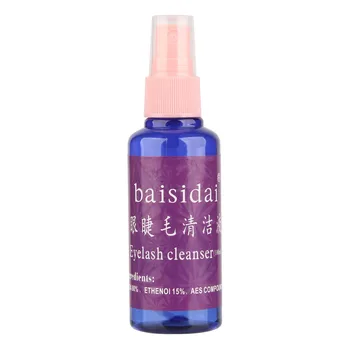 

1pcs 100ml Makeup False Eyelash Cleaner Primers Liquids Advanced Care Eyelash Extension Cleansing Before Planting No Stimulation