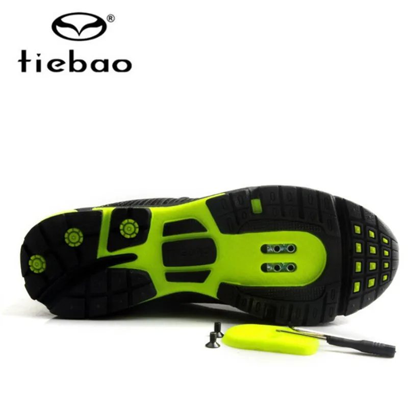 Велосипедные кроссовки TIEBAO спортивная обувь для езды на горном велосипеде