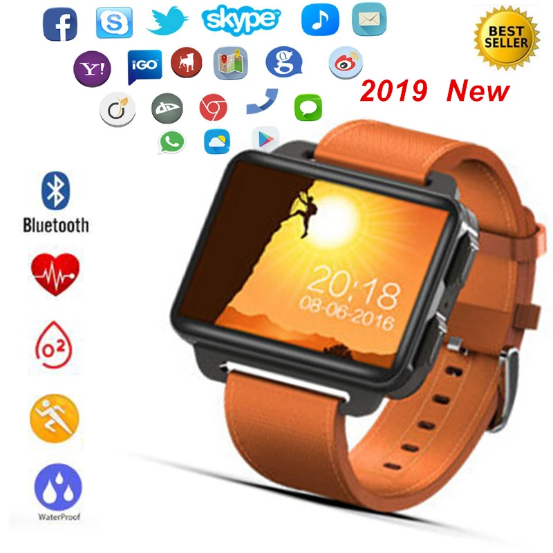 

3G GPS Smart Watch 2.2 Inch Screen Heart Rate Sleep Monitor Pedometer Fitness Tracker Camera Wifi Bluetooth Smartwatch Hombre