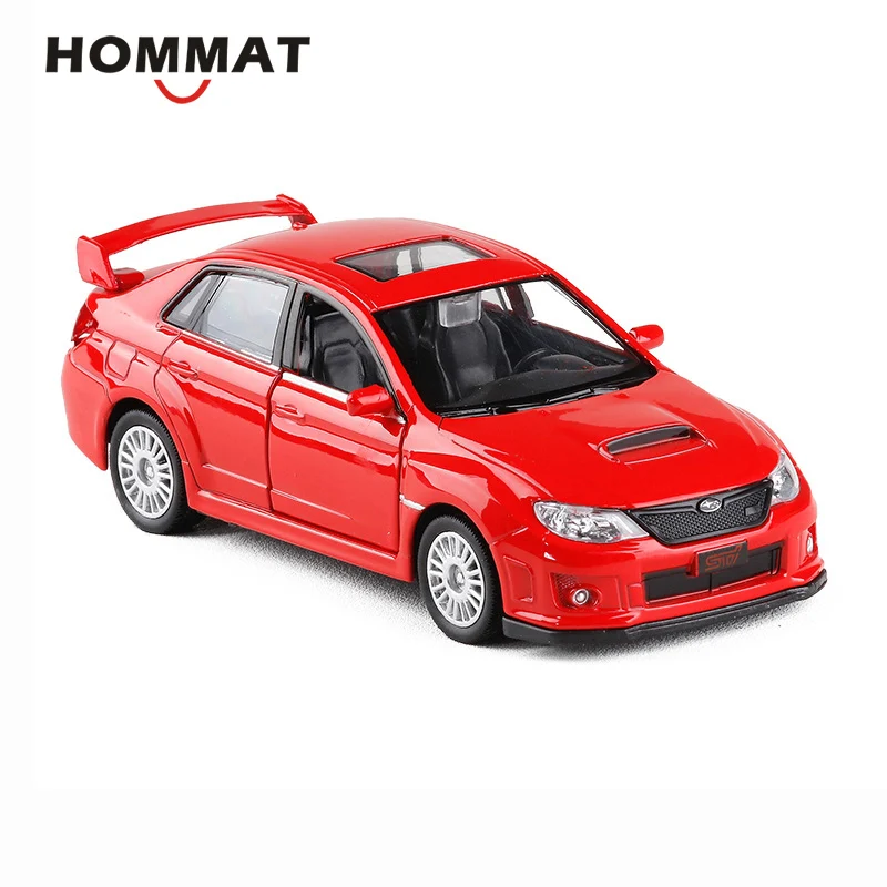 HOMMAT моделирование 1: 1 Subaru WRX STI автомобиль сплава литье под давлением игрушка