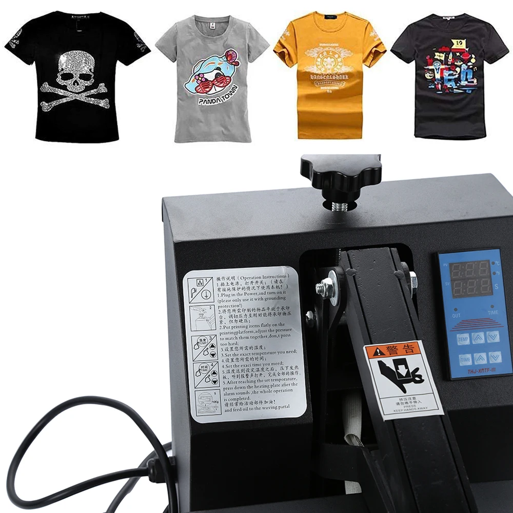 Высокое давление 38x38 см футболка печатная машина сублимационный принтер теплопередающая сумка чехол головоломка стекло дерево рок фото