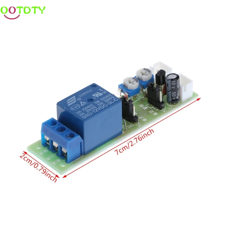 Работающего на постоянном токе 12 В в бесконечное задержка цикла времени таймера реле Вкл/Выкл Переключатель петля модуль, триггер 828 продвижение