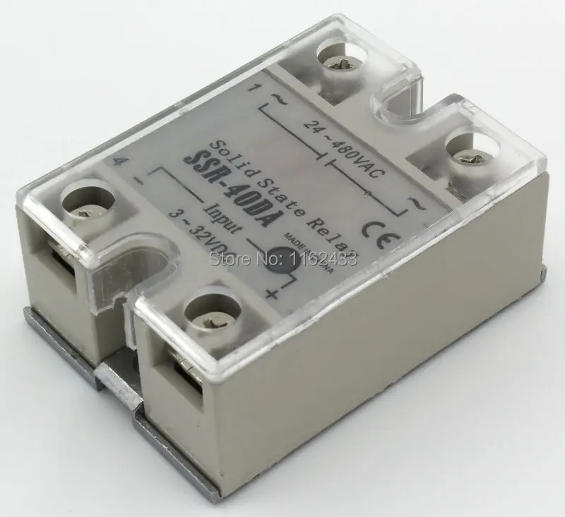 

SSR-40DA single phase DC to AC 40A 480V SSR 40DA solid state relay SSR-40DA-H