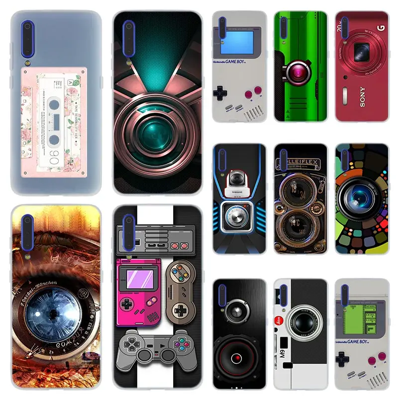 

MLLSE Vintage Tape Camera Gameboy Phone Case for Xiaomi MI 9 8 A2 Lite SE A1 pocophone f1 6 6X 5X MAX 3 MIX 2S Cover Mi9 Mi8