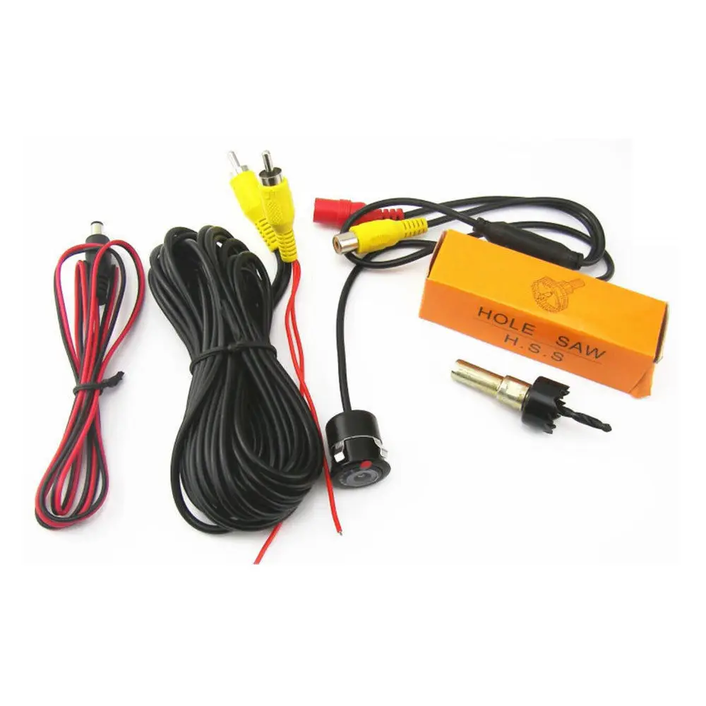 

Car Mini CCD 18.5mm Reverse Backup Camera Parking Auxiliary Aid Night Vision Kit Auto Parts Accessories