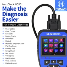 HUMZOR NexzCheck NC501 OBD2 / EOBD Scanner Car Code Reader OBDII Diagnostic Tool , Muli-language Read/Clear Codes for Engine HUMZOR NexzCheck NC501 OBD2 / EOBD Scanner Car Code Reader OBDII Diagnostic Tool , Muli-language Read/Clear Codes for Engine