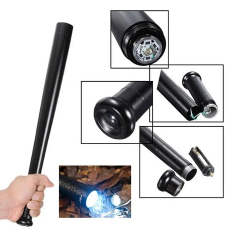

Litwod Z40 Baseball Bat LED Flashlight 1200 Lumens Super Bright Baton Torch for Emergency and Self Defense