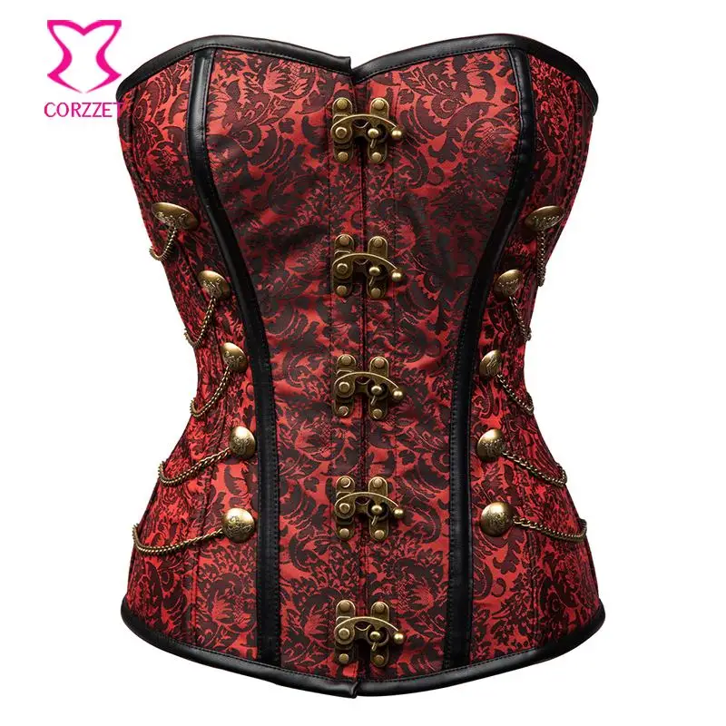 corset rouge