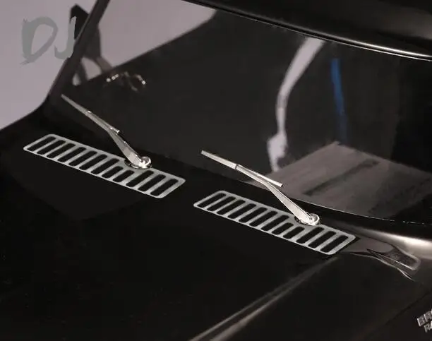 1/10 Traxxas Ford Bronco Ranger гусеничный автомобиль металлический стеклоочиститель капот вентиляционное отверстие двигателя решетка охлаждения Гриль Крышка - Цвет: all
