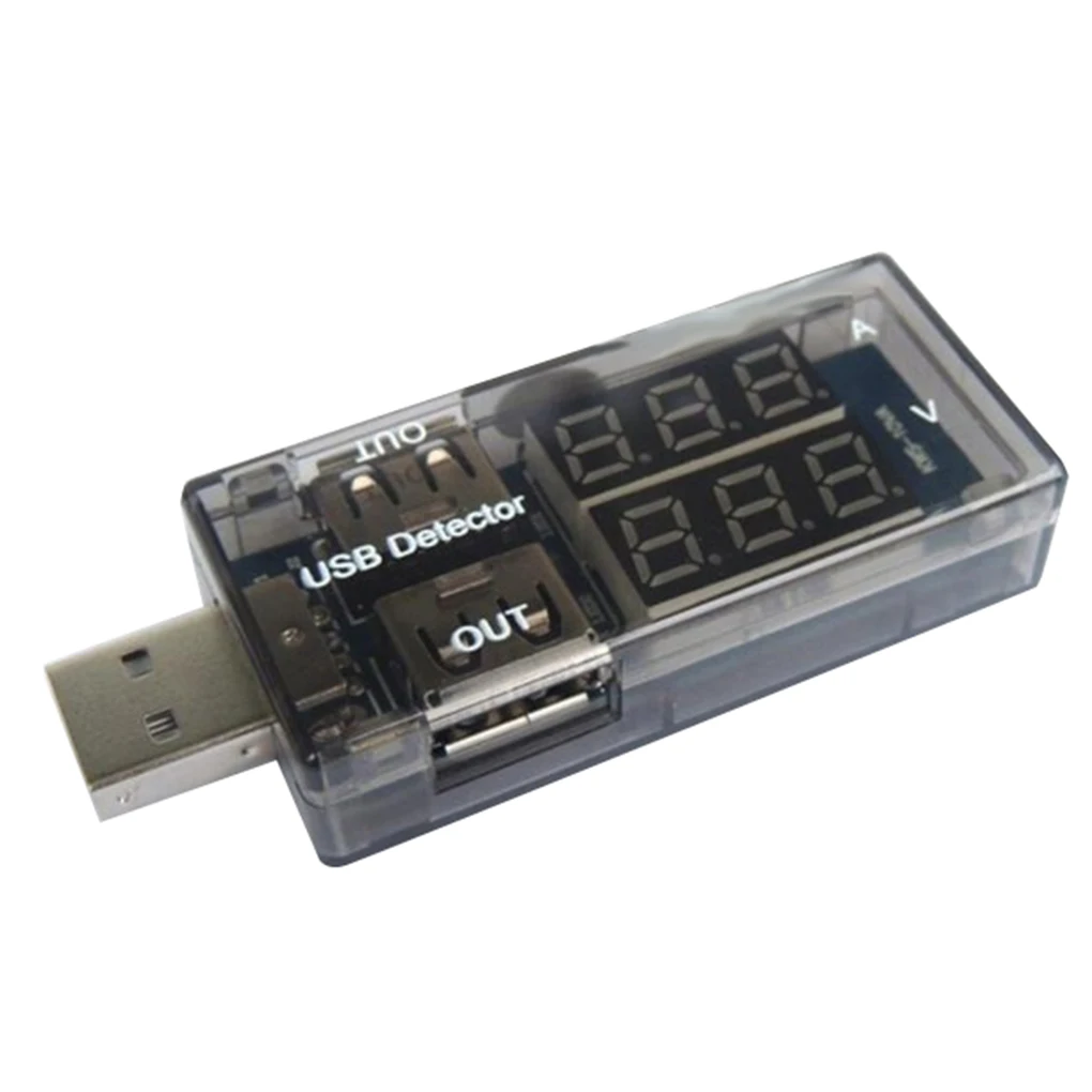 USB порт тестер напряжения измеритель мобильный внешний аккумулятор вольтметр