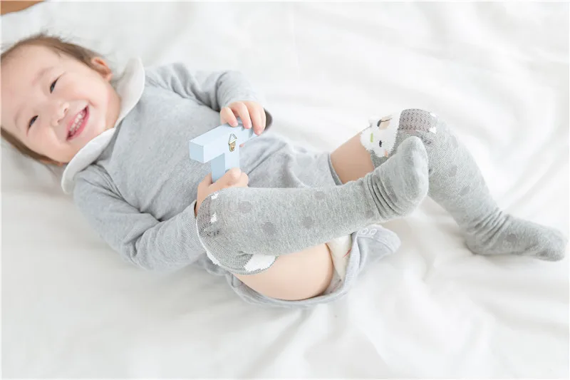 Детские хлопковые носки; милые детские носки с рисунками животных; мягкие гетры из чесаного хлопка для малышей; Модная одежда для детей от 6 месяцев до 12 лет