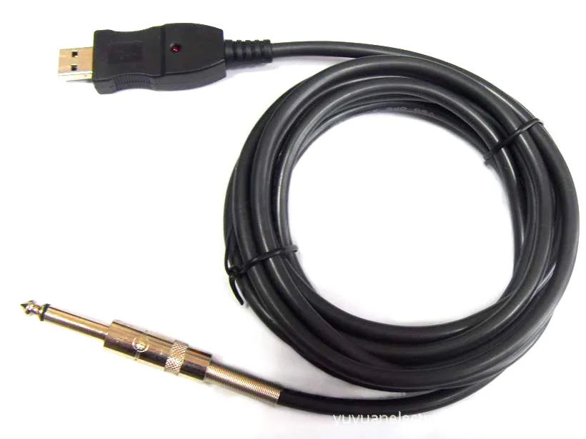 3m/9.8ft Converter Extension Cable USB To 6.35mm Plug