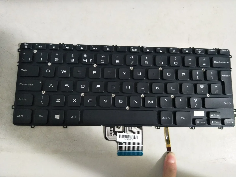 

keyboard for FOR Dell Precision M3800 XPS 15 9530 US/UK/IRISH/SPANISH/LATIN SPANISH/FRENCH/BELGIAN