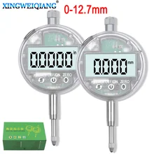 USB зарядка модель 0-12,7 мм цифровой дисплей манометр водонепроницаемый и маслостойкий сенсорный цифровой дисплей манометр