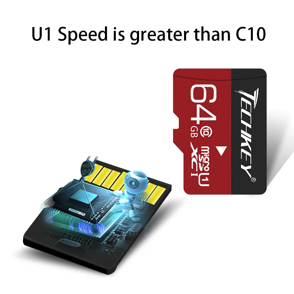 Карта памяти 64 ГБ 32 16 8 Micro SD 100% подлинный класс 10 TF карта Ручка MicroSD флеш накопитель