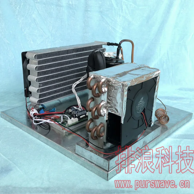 PURSWAVE LT35A мини-холодильное оборудование блоки DC24V крошечный компрессор маленький Кондиционер блоки питание от батареи панели солнечных батарей