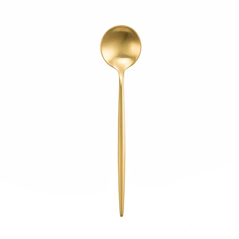 03 Dinner spoon 304 столовый набор из нержавеющей стали, столовые приборы, роскошный нож, вилка, ложка, десерт, столовая посуда, Западная еда, столовое серебро, кухонная посуда - Цвет: 03 Dinner spoon