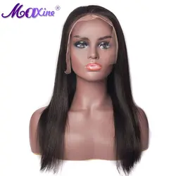 Синтетические волосы на кружеве натуральные волосы парики прямо натуральные волосы парики для Для женщин 150% Плотность Максин Волосы remy