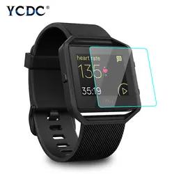 2.5D HD защитная пленка для экрана Smartwatch для Fitbit Blaze Smart Watch защита от отпечатков пальцев тонкое закаленное стекло для экрана