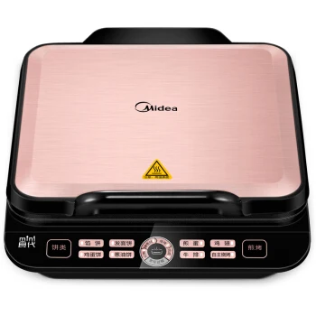 

LK1783 Home Square Pancake Maker Double-sided Heating Crepe Machine Smart Hover Electric Baking Pan Auto-Thermostat Control