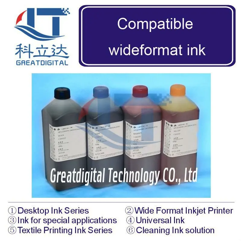 

500ml Compatible pigment ink for iPF510 iPF 610 iPF710 iPF605 iPF720 iPF500 iPF700