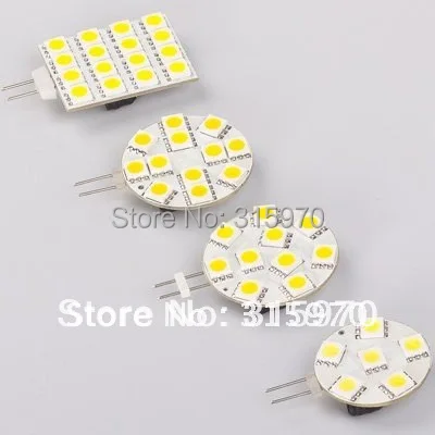 Светодиодный g4 лампа диммируемая 13 светодиодный 5050SMD G4 лампы 12V 2,5 W лодки корабли автомобилей тележки 20 шт./лот