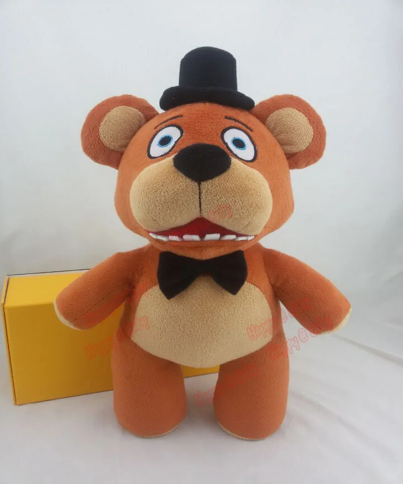 

Hot! Spot Official Five Nights At Freddy's 4 FNAF Freddy Fazbear Bear Plush Toys Doll 14" 36CM kids Christmas gifts
