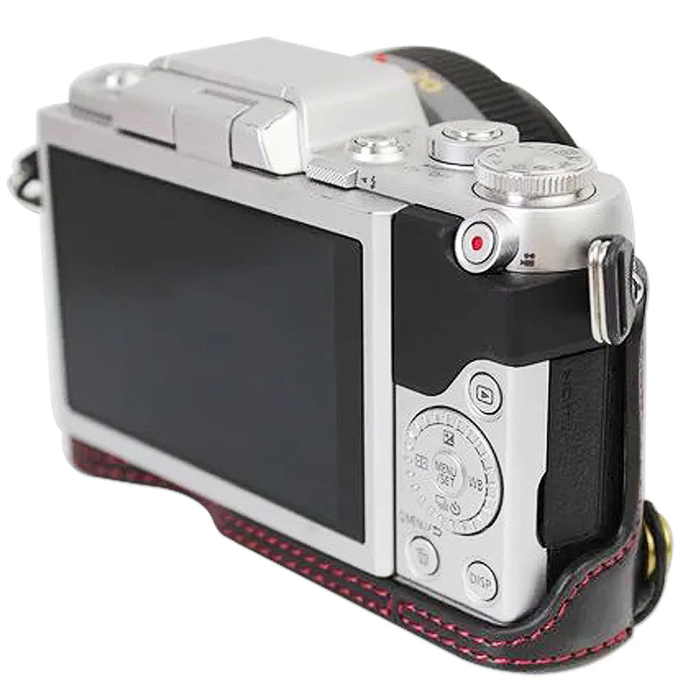 Полный корпус Точная посадка pu кожаный чехол для цифровой камеры сумка чехол для Panasonic Lumix DC-GF10 GF9 GF8 GF7 GX900 GX950 GX850 GX800