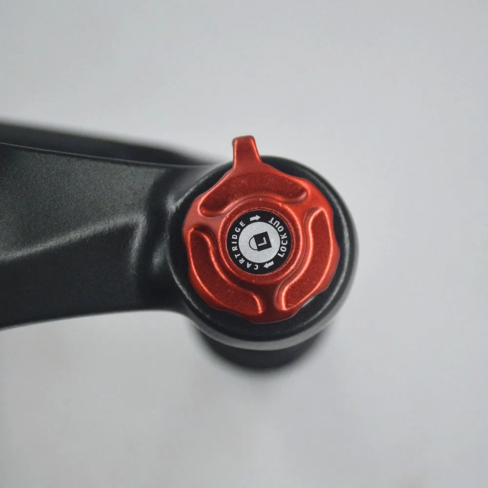 26*4,0 Fat Велосипедная вилка воздушный газовый масляный замок амортизационные вилки черного цвета алюминий сплав 135 мм