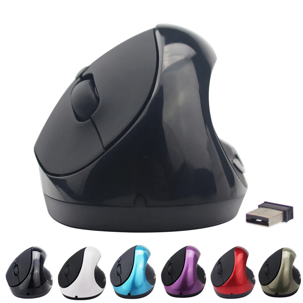 Мышь Вертикальная беспроводная 6 кнопок 2 4 ГГц для Win 7/8/10/XP/Linux|vertical mice|ergonomic micevertical
