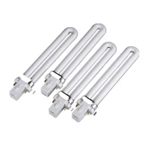 4 шт. замена 9 Вт u-образные ногтевые лампы практичный дизайн ногтей Сушилка лампы прочный УФ лампа трубки огни красочные