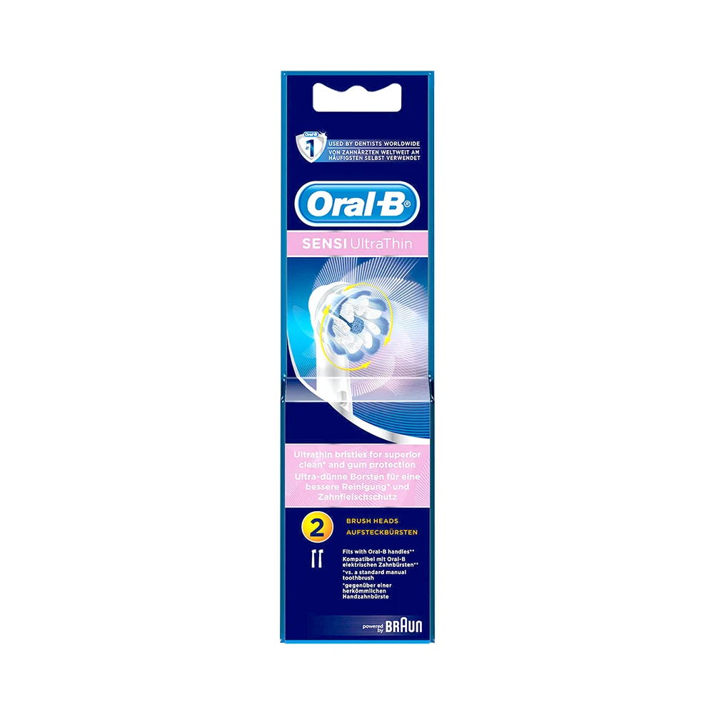 2 шт./упак. Oral B электрические зубные щётки Зубная щётка головки Eb60 ультратонкий