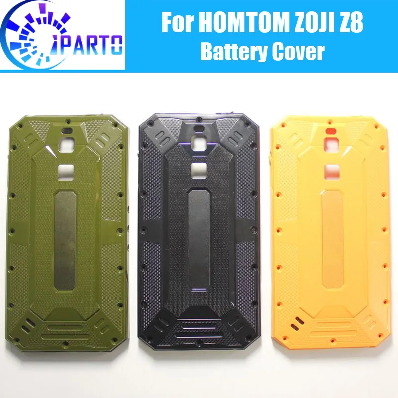 HOMTOM ZOJI Z8 крышка батареи Замена 100% оригинальный новый прочный задний чехол