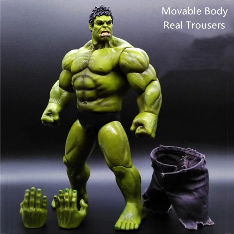 

22CM Avengers Marvel Thor 3 Ragnarok Hands Moveable War Hammer Battle Axe Gladiator Hulk BJD Action Figure Model Toy