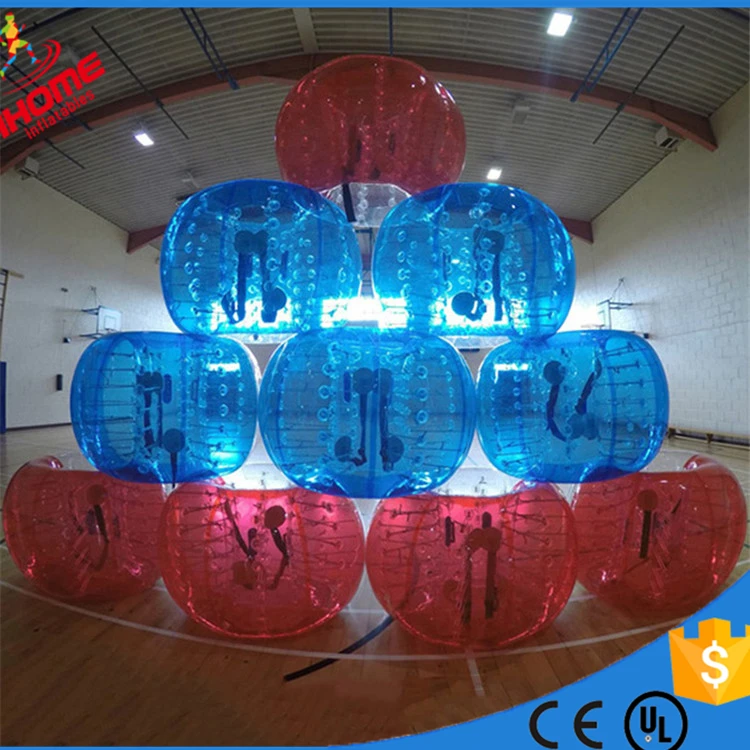 1,5 м ПВХ надувной пузырь футбол пузырь Зорб мяч loopy шар бампер надувной шар для людей костюм