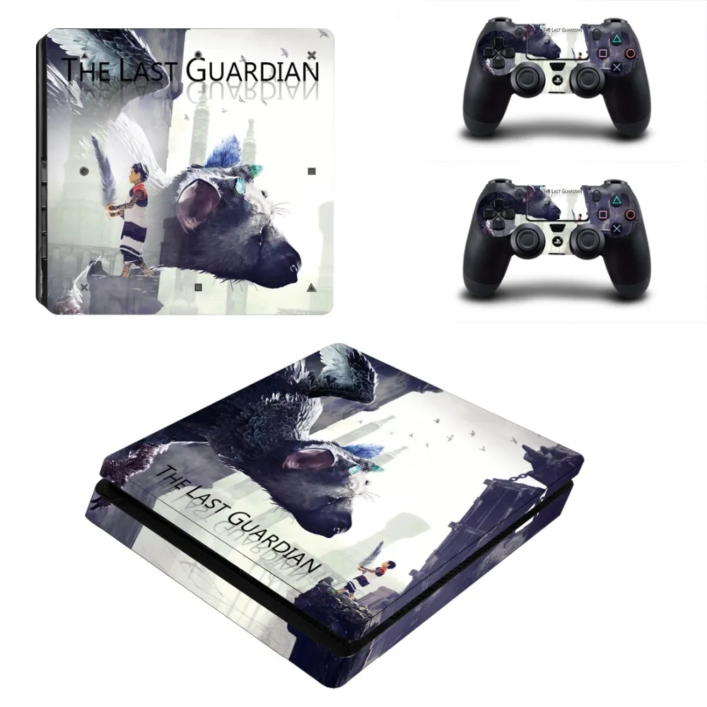 The Last Guardian Стикеры для PS4 Slim консоли PS4 Slim контроллер Наклейка виниловая кожа Наклейки