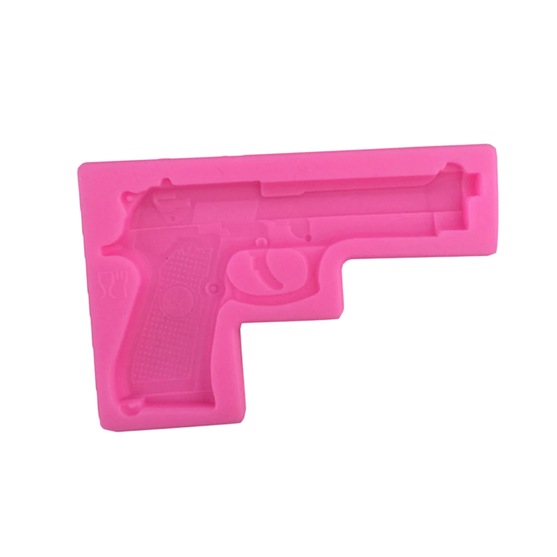

Practical Gun Toy Shape Silicone Cake Molds Bakeware Decorating Cartoon cakes mold DIY Soap Molds for kids