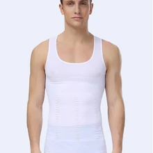 Для мужчин похудения средства ухода за кожей shaper майка жилет S талии тонкий для желудка корсет для контроля за животом талии тренер Корс