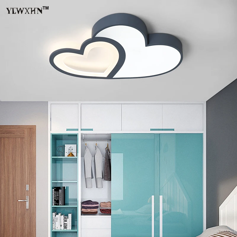 

2019 Lustres De Sala Remote Control Dimming Ceiling Lights For Baby Bedroom Study Table Lamp Living Room Home Lighting Luminary