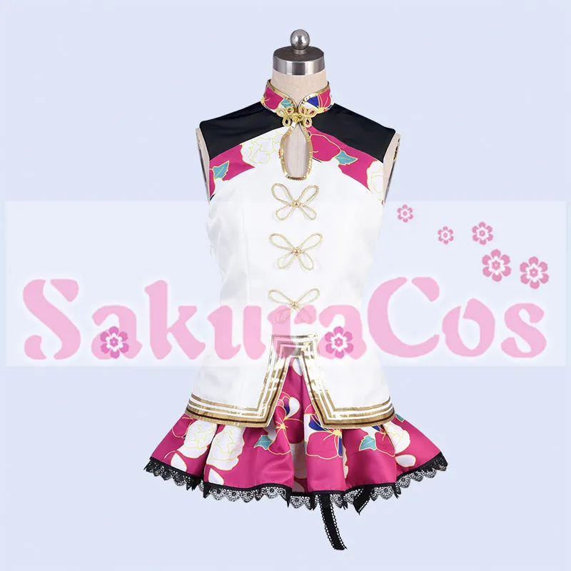 Любовь! Солнце! Aqours Chika kanan Dia Yoshiko ханамару Ruby Mari Qipao версия косплэй костюм Хэллоуин платье полный комплект